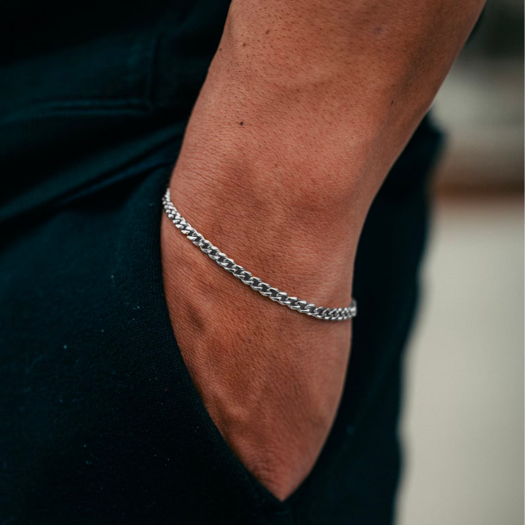 2.5mm Cuban Link Bracelet – Amour Milano®