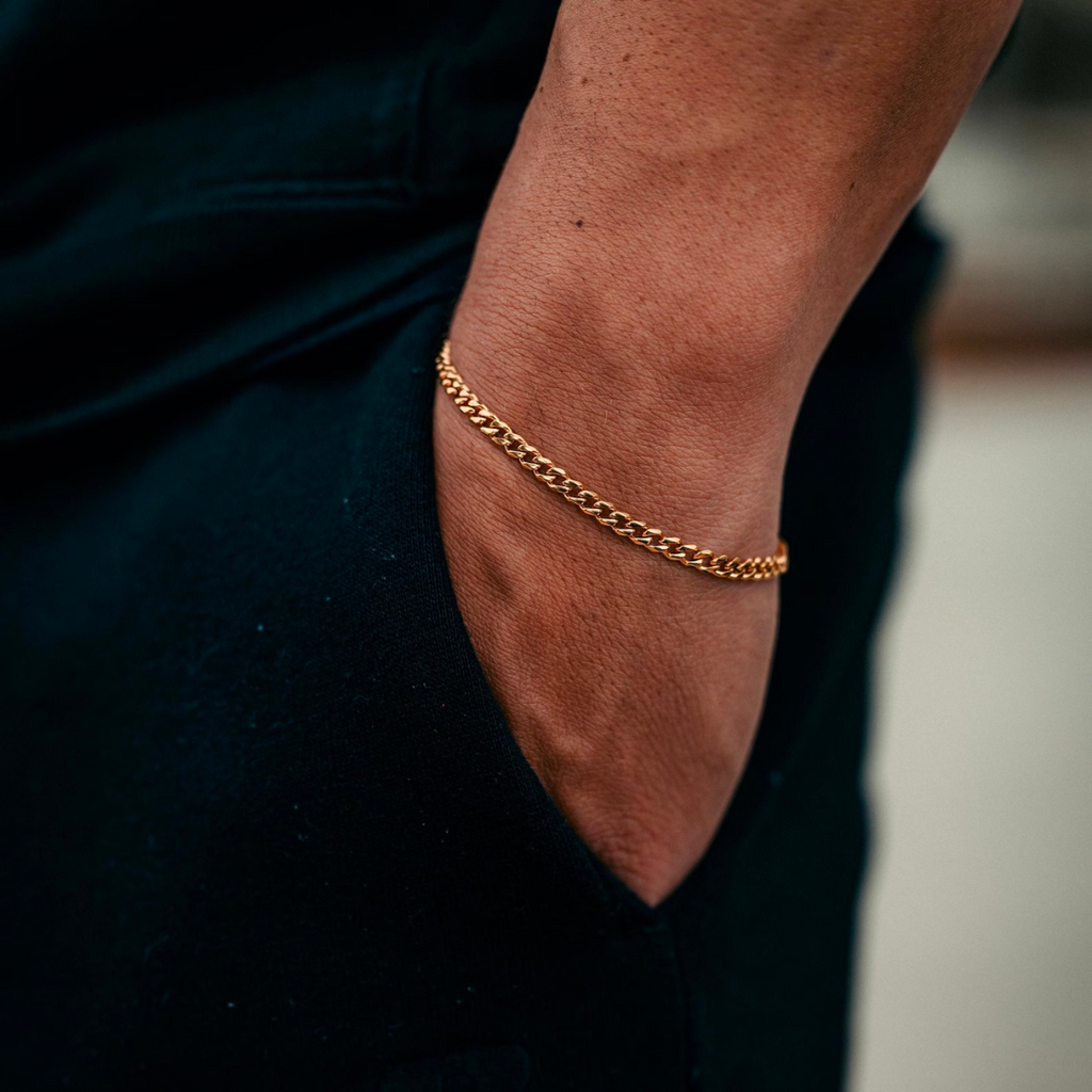 2.5mm Cuban Link Bracelet – Amour Milano®