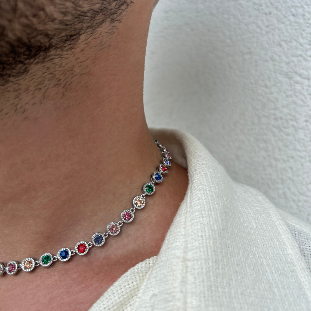 Rainbow Cannes Necklace