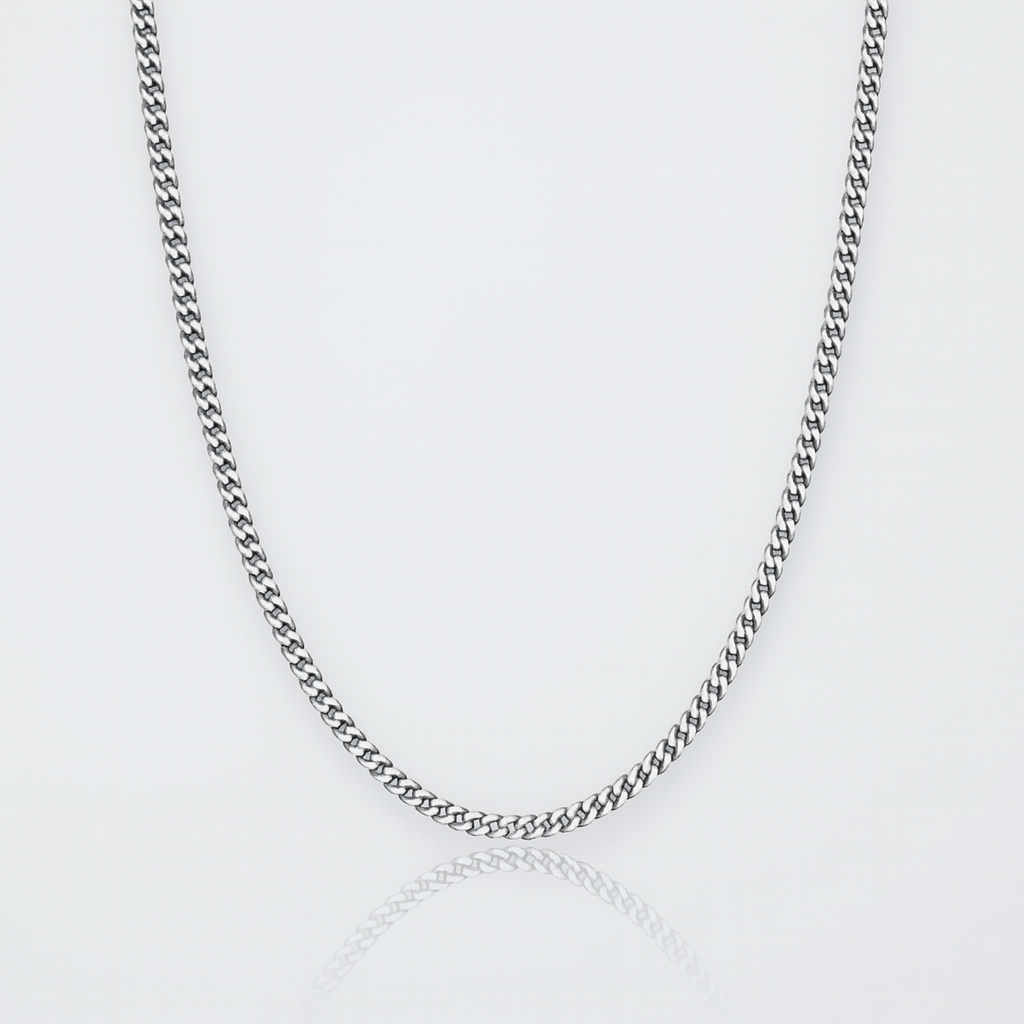 2.5mm Cuban Link Chain – Amour Milano®