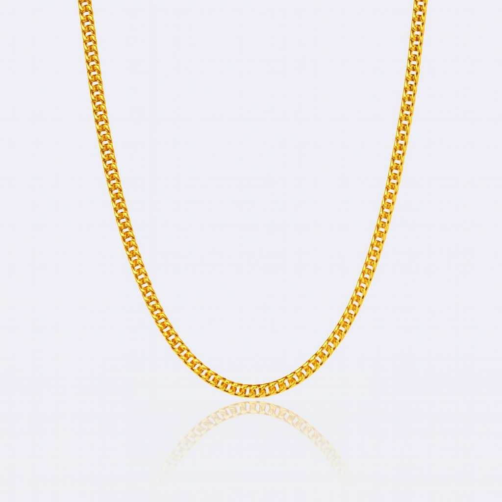 2.5mm Cuban Link Chain – Amour Milano®
