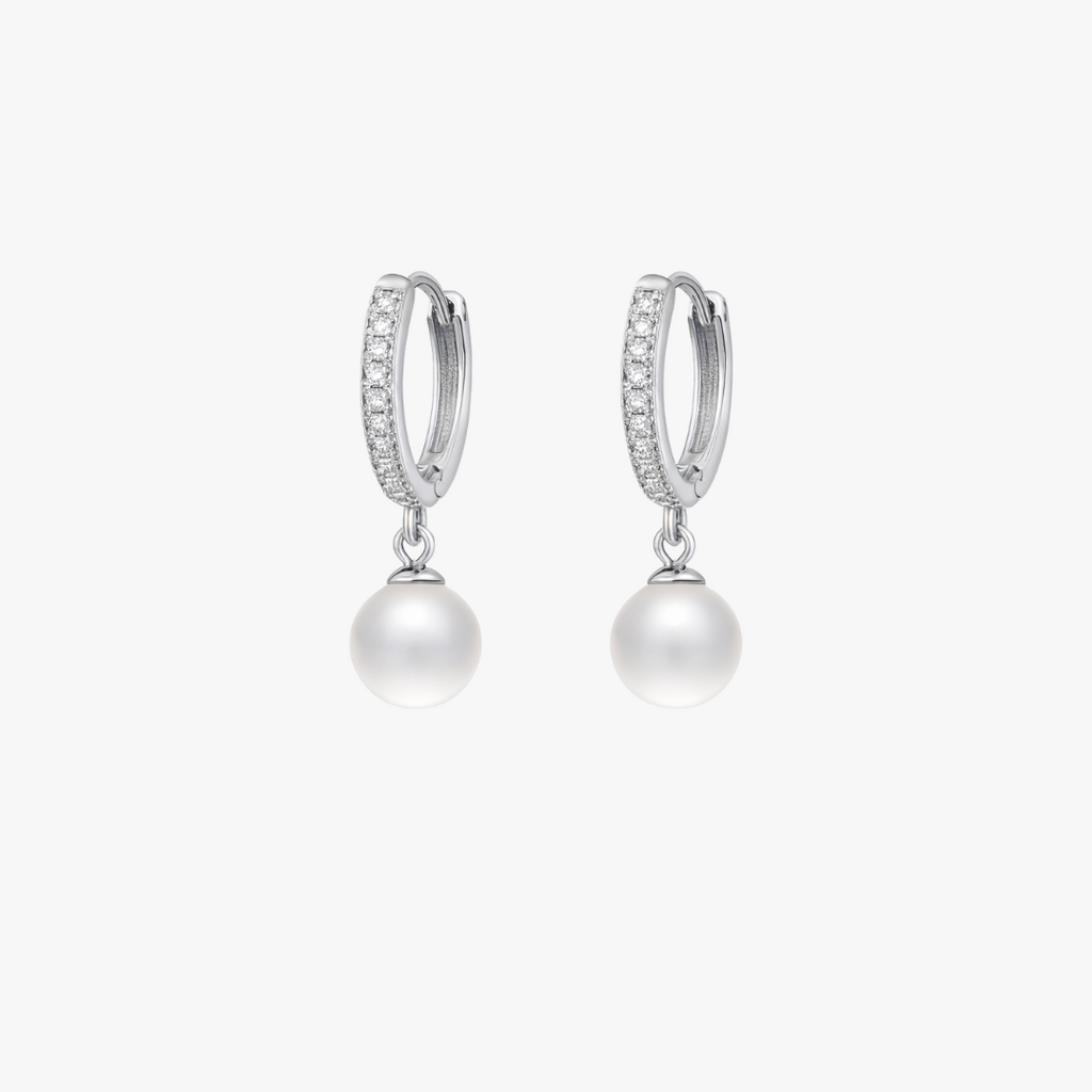 Santorini Pearl Ice Earrings
