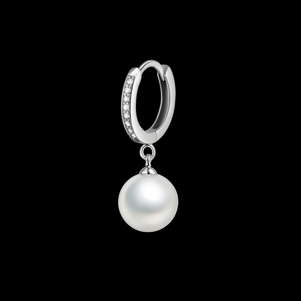 Santorini Pearl Ice Earrings