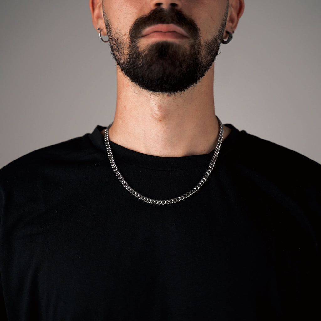 4mm Cuban Link Chain – Italian Crafted | Amour Milano®
