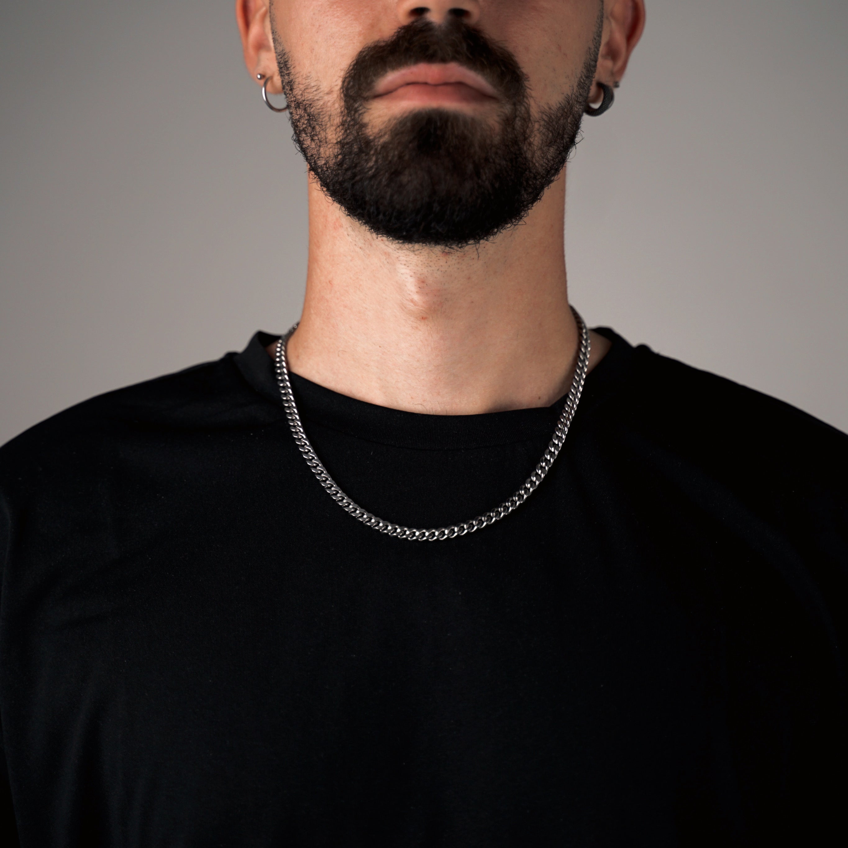 4mm Cuban Link Chain – Italian Crafted | Amour Milano®