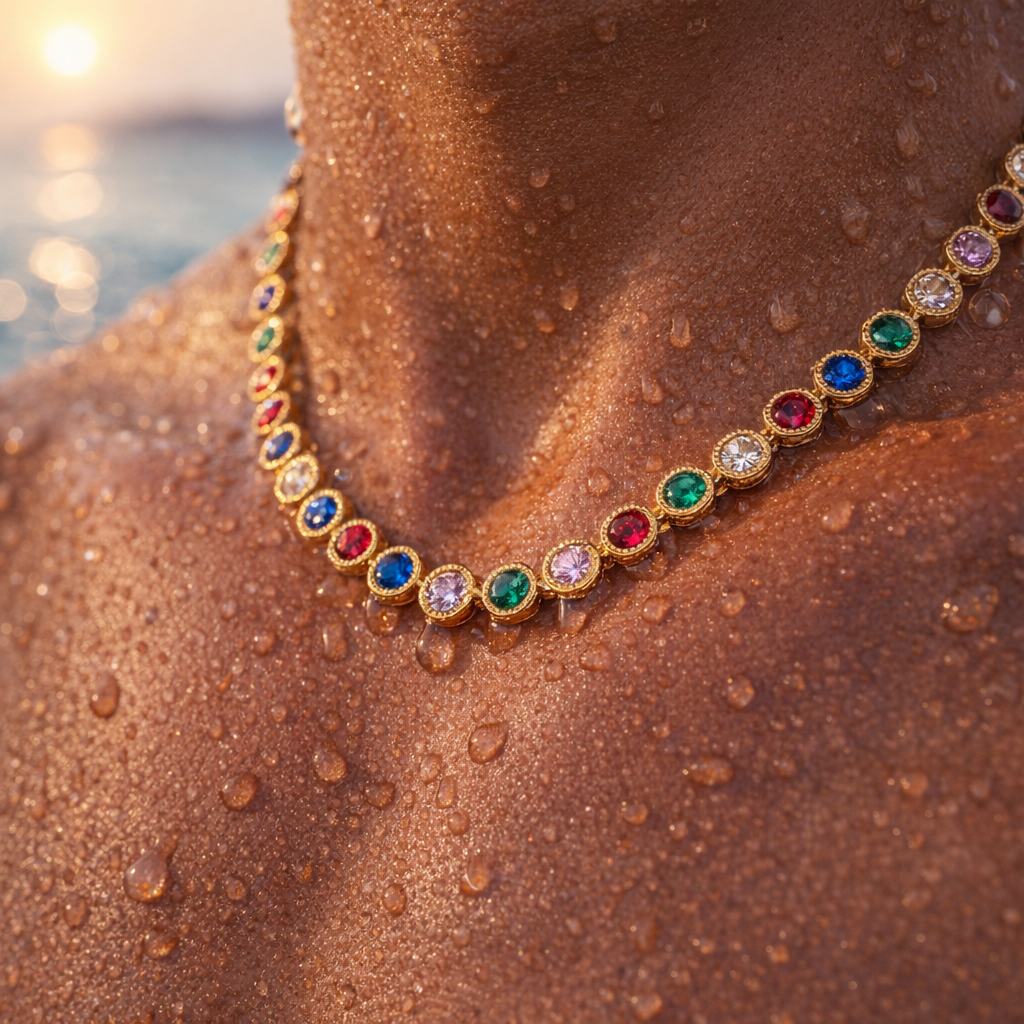 Rainbow Cannes Necklace